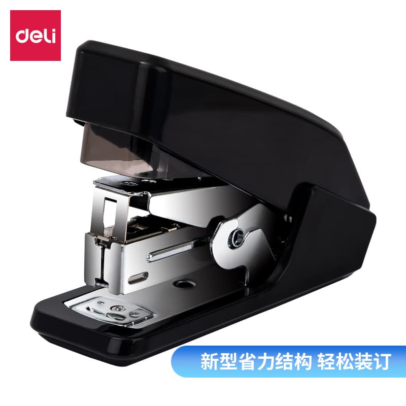 Deli Stationery Business Office Effort-Saving Stapler Student Use No. 12 Stapler Wholesale