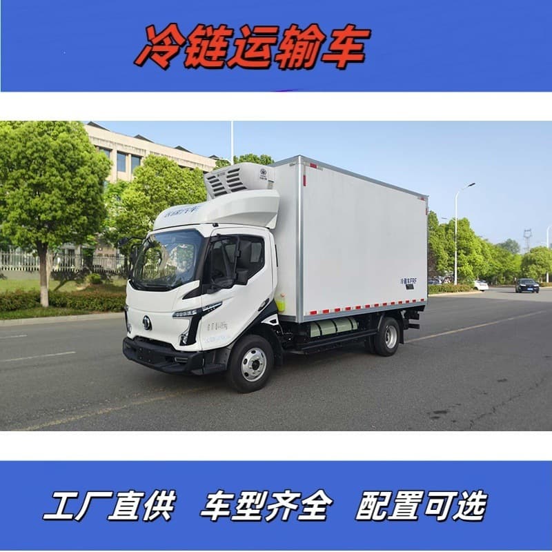 4.2m Refrigerated Insulated Truck Small Refrigerated Truck Pure Electric Refrigerated Truck Refrigerated Van