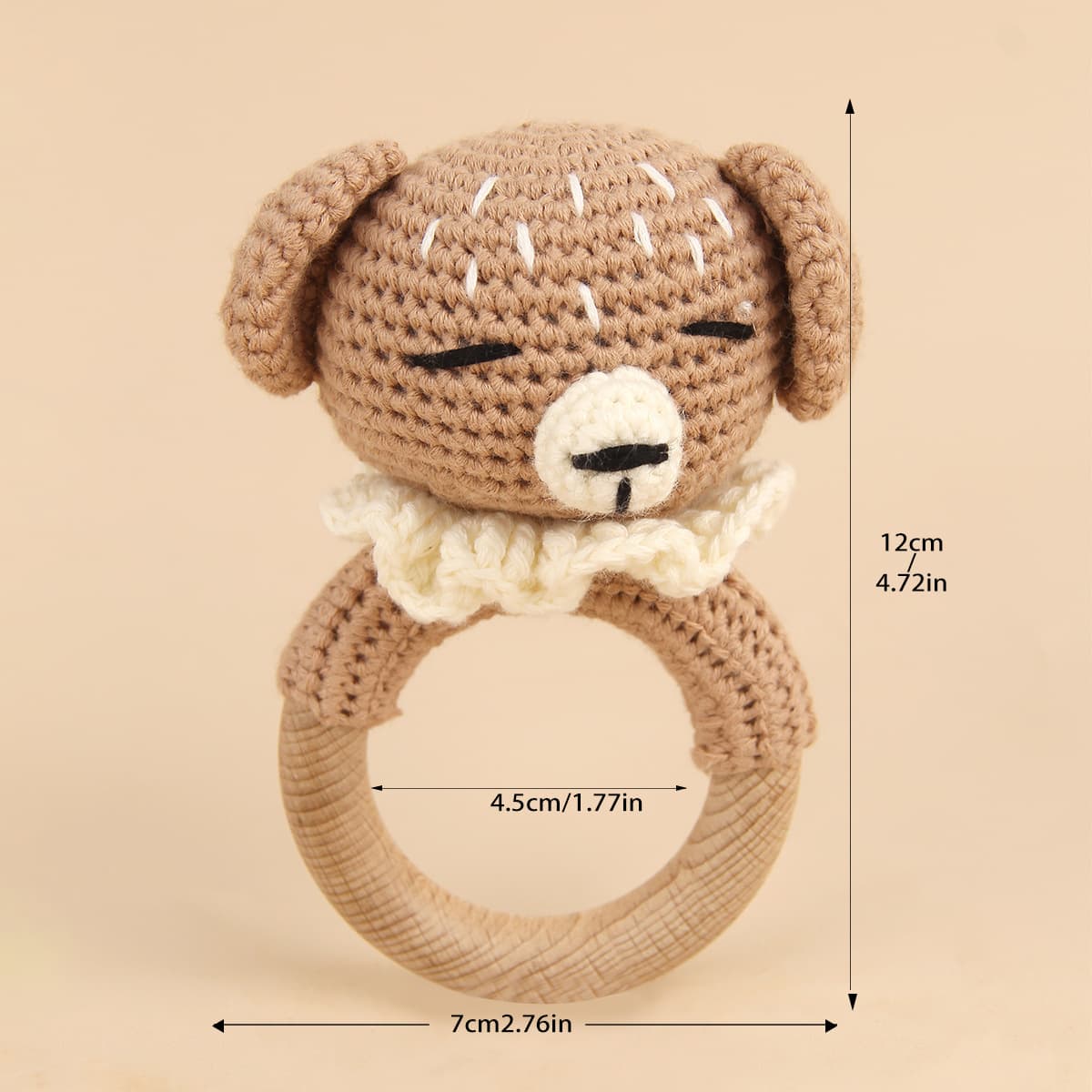 Baby Soothing Gift Box Set Newborn Birth Gift Box Chewable Animal Rattle Toy Souvenir Full Moon Gift