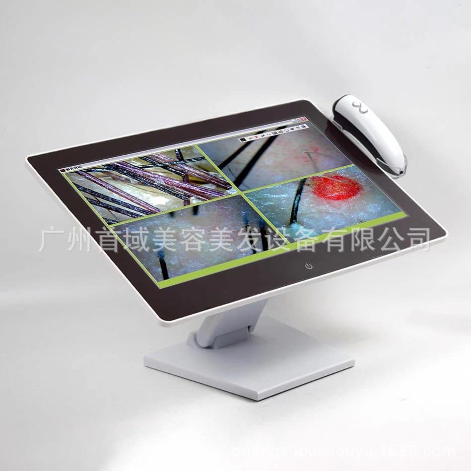 19-inch Intelligent Hair Analyzer Scalp Detector Hair Follicle Scalp Detection HD All-in-One Camera Freeze Frame