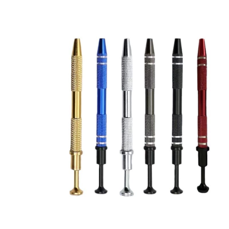 Portable Jewelry Grabber Tool Pen-style Aluminum Alloy Electronic Component Chip Puller, Small Parts Repair Clamp