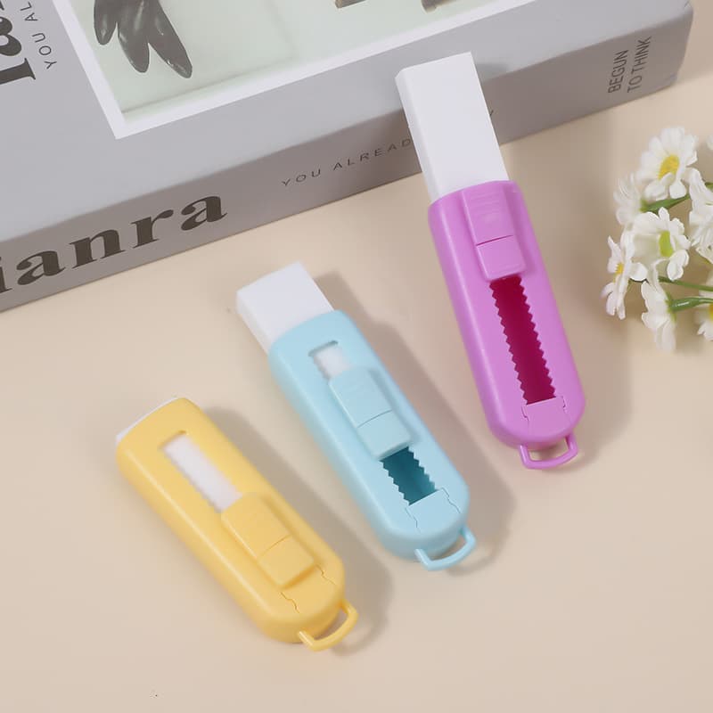 Cartoon Eraser Wholesale Children Learning Stationery 2B Exam Eraser Clean Soft Easy Erase for Primary School Pencil Eraser