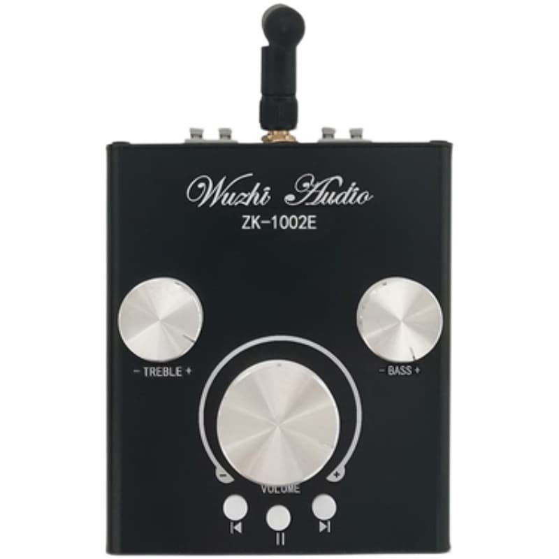 100W*2 Bass and Treble Audio Amplifier Module Bluetooth 5.0 Dual Channel Stereo Aluminum Case TPA3116