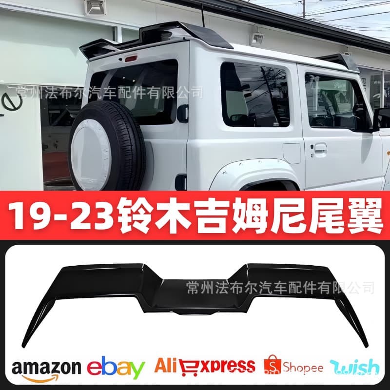 Tail Wing Spoiler for 19-23 Suzuki Jimny JB74 Body Kit Modification