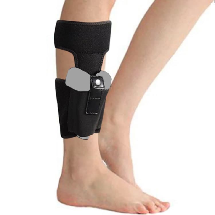 Outdoor tactical leg holster, concealed, breathable, bio-material pistol holster, field ankle gaiter.