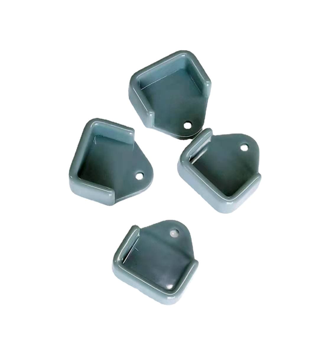 Newspaper clip strips, newspaper clip holders, plastic hangers, poster clips, document clips, test paper clips