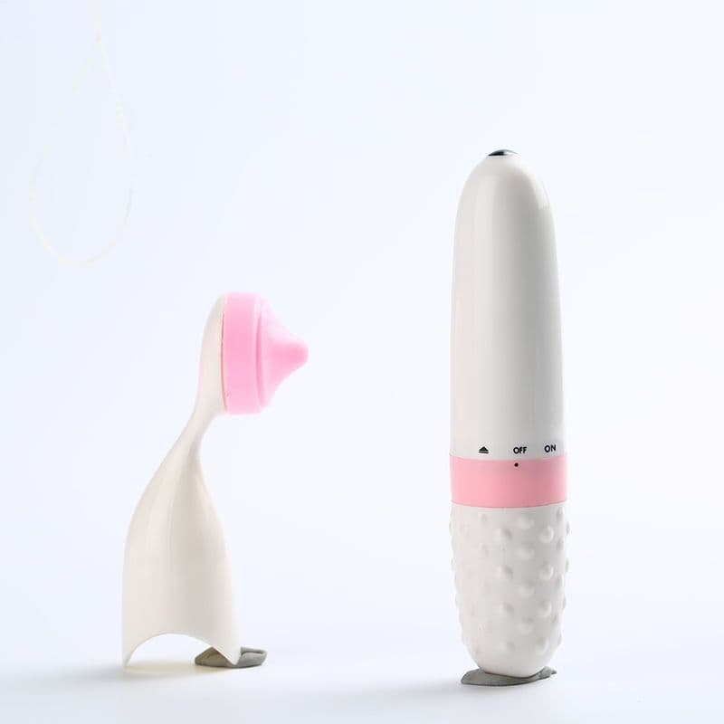 Hot Sell Cross-border Fashion Portable Compact Facial Multi-head Manual Massager Craft Vibration Eye Instrument