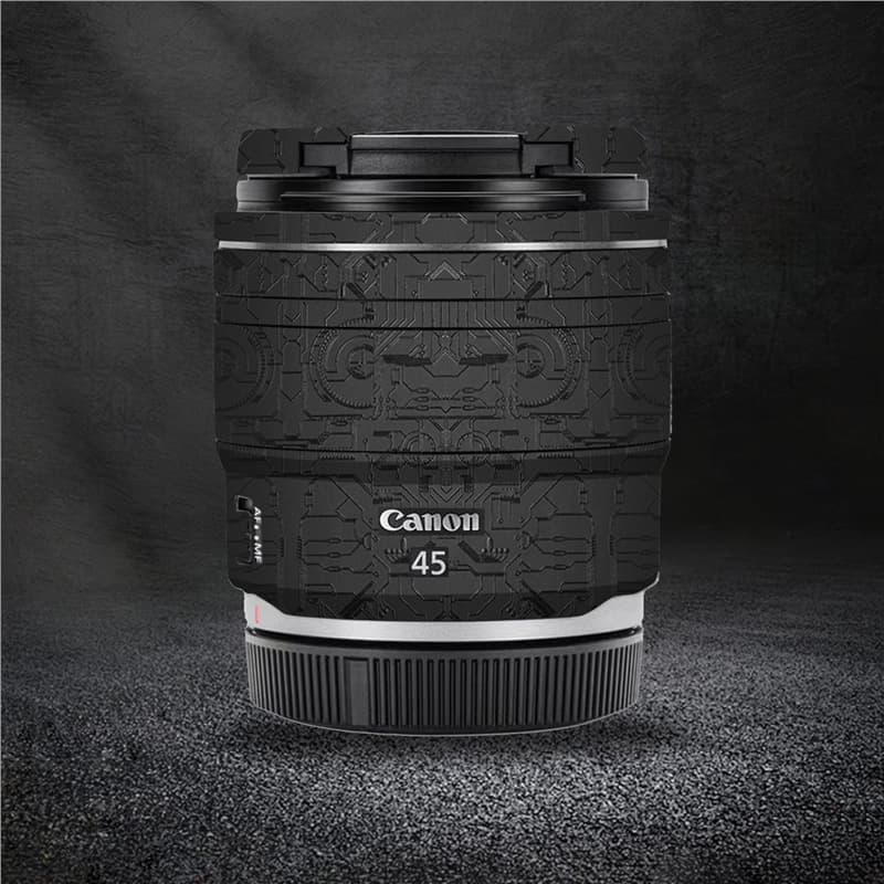 Mangluo Green Suitable for Canon RF45 F1.2 STM Lens, Non-Marking Adhesive Color-Changing Protective Film, RF45 Sticker