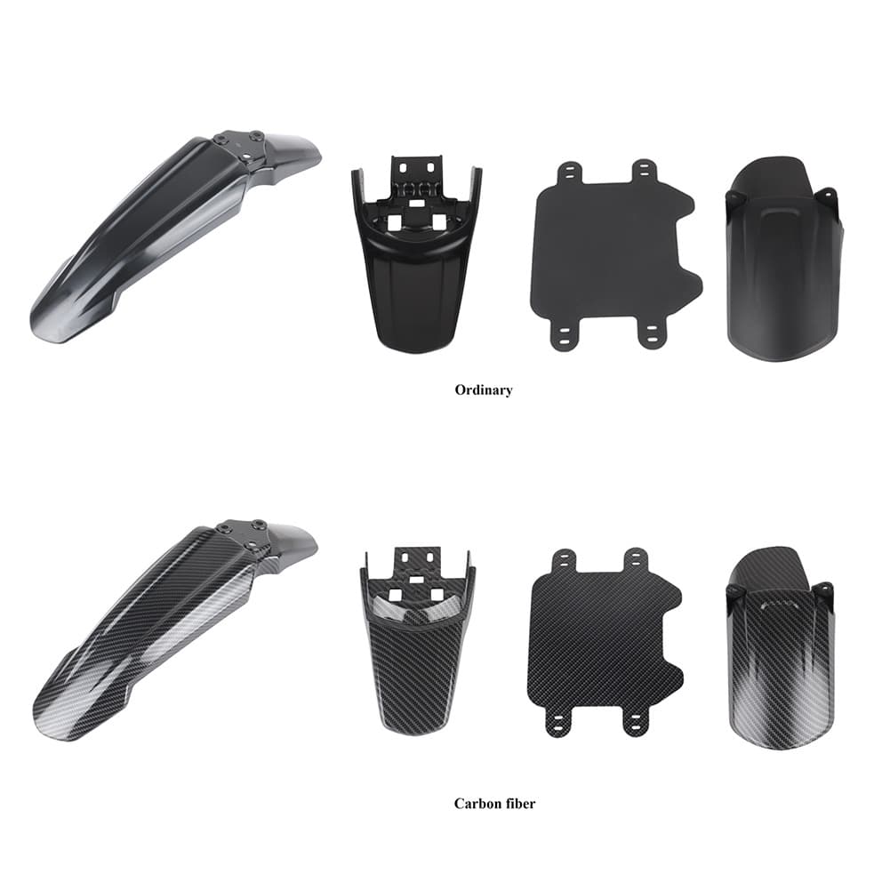 Electric off-road motorcycle shell accessories are suitable for Qiulong Qingfeng plastic parts shell, front and rear appearance parts, fenders