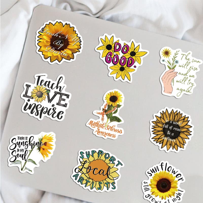 Graffiti Stickers Multi-Style Customizable Personality Luggage Water Cup Guitar Notebook Computer Decals Non-Dry Glue