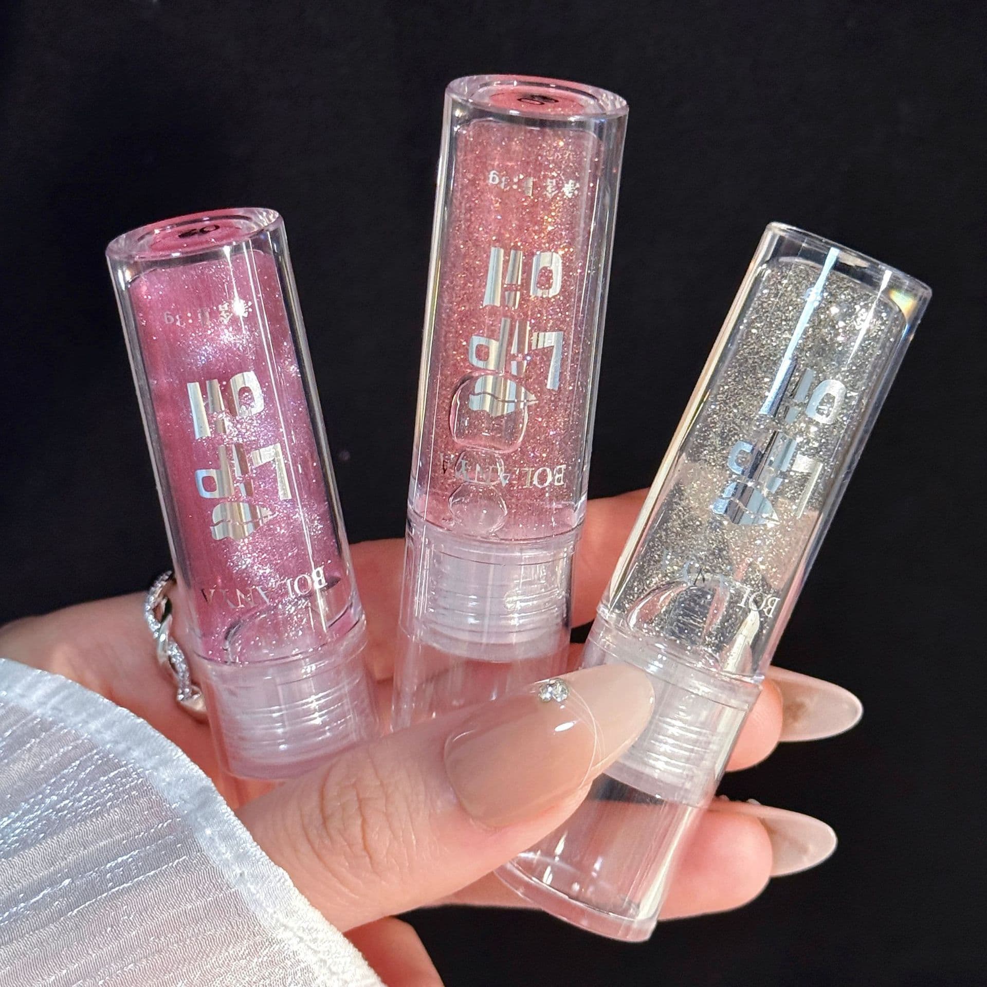 Watery and beautiful lip gloss, lip gloss, mirror surface, moisturizing and non-fading color makeup, wholesale student popular model