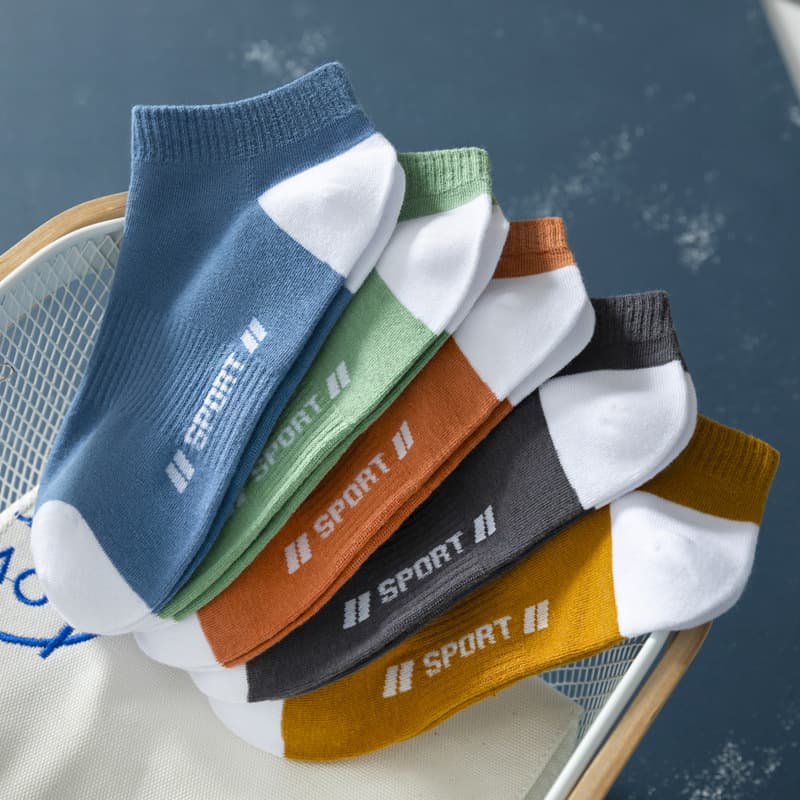 Zhuji Socks Men's Short Socks Simple Men's Socks Sports Socks Comfortable Low-Cut Ankle Socks Disposable Socks Wholesale