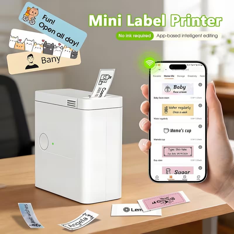 Amazon Hot-Selling Portable Mini Label Thermal Printer Pocket Printer for Export