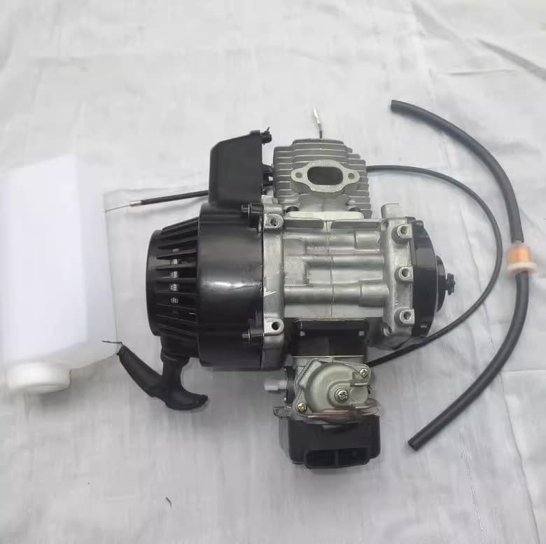 49CC 2-Stroke Mini Sports Car Engine, Mini Motorcycle Parts, Modified Bicycle Go-Kart Gasoline