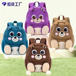 zoyzoii Backpack for Kindergarten Girls 6 Years Old Cute New Boys Outdoor Double Shoulder Bag