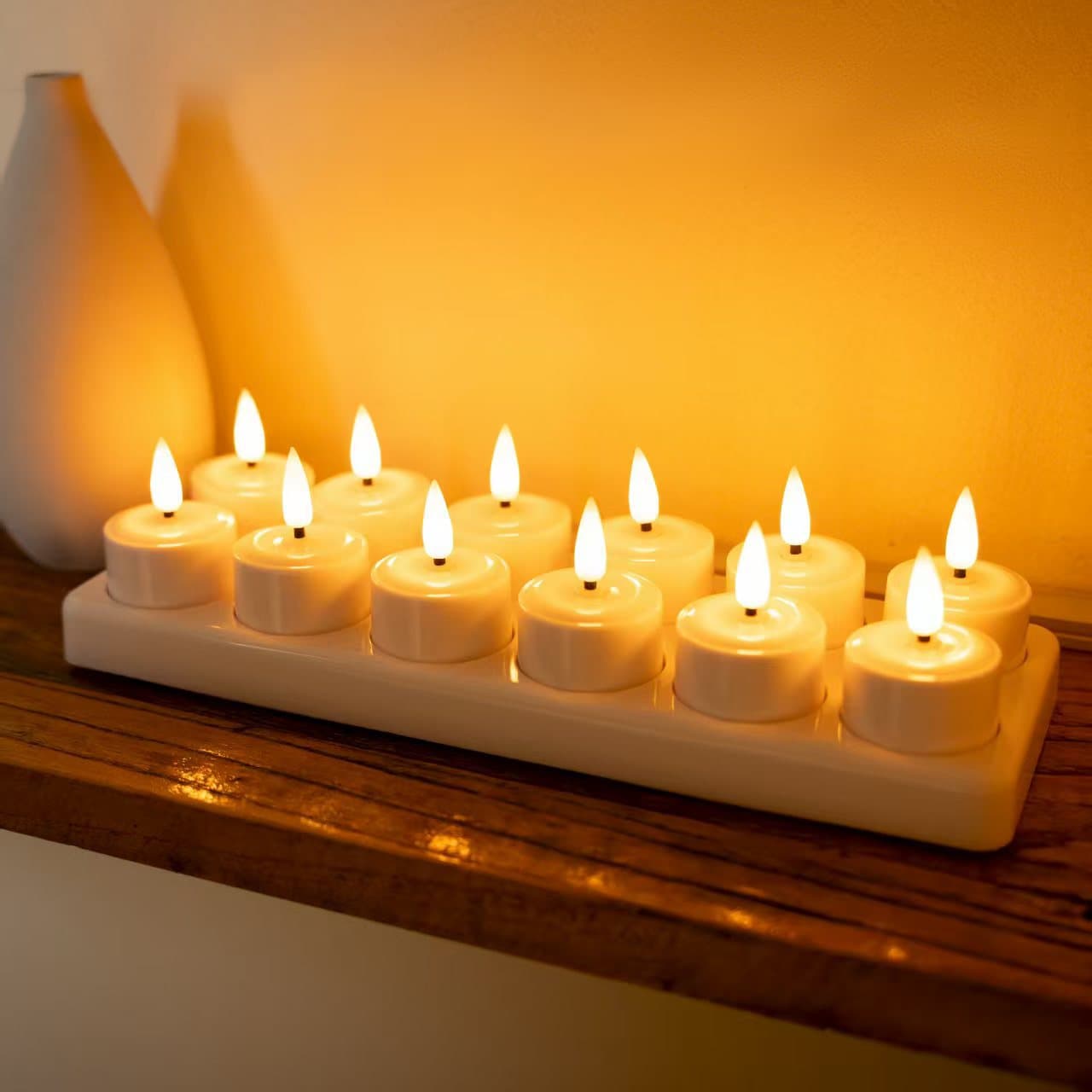 Factory Direct New Style LED Candle Light, Simulation, Customizable and Remote Control, Festival Decoration, Atmosphere