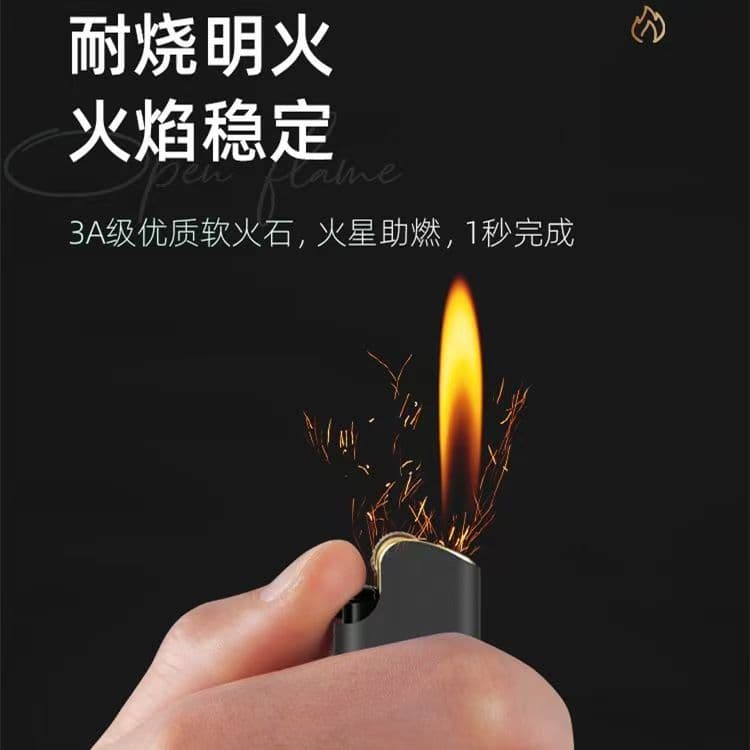 Iron Shell Metal Silicon Rubber Grinding Wheel Lighter Wholesale for Hotels, Shopping Malls, KTV, Bars, Custom Printing Advertising Lighter
