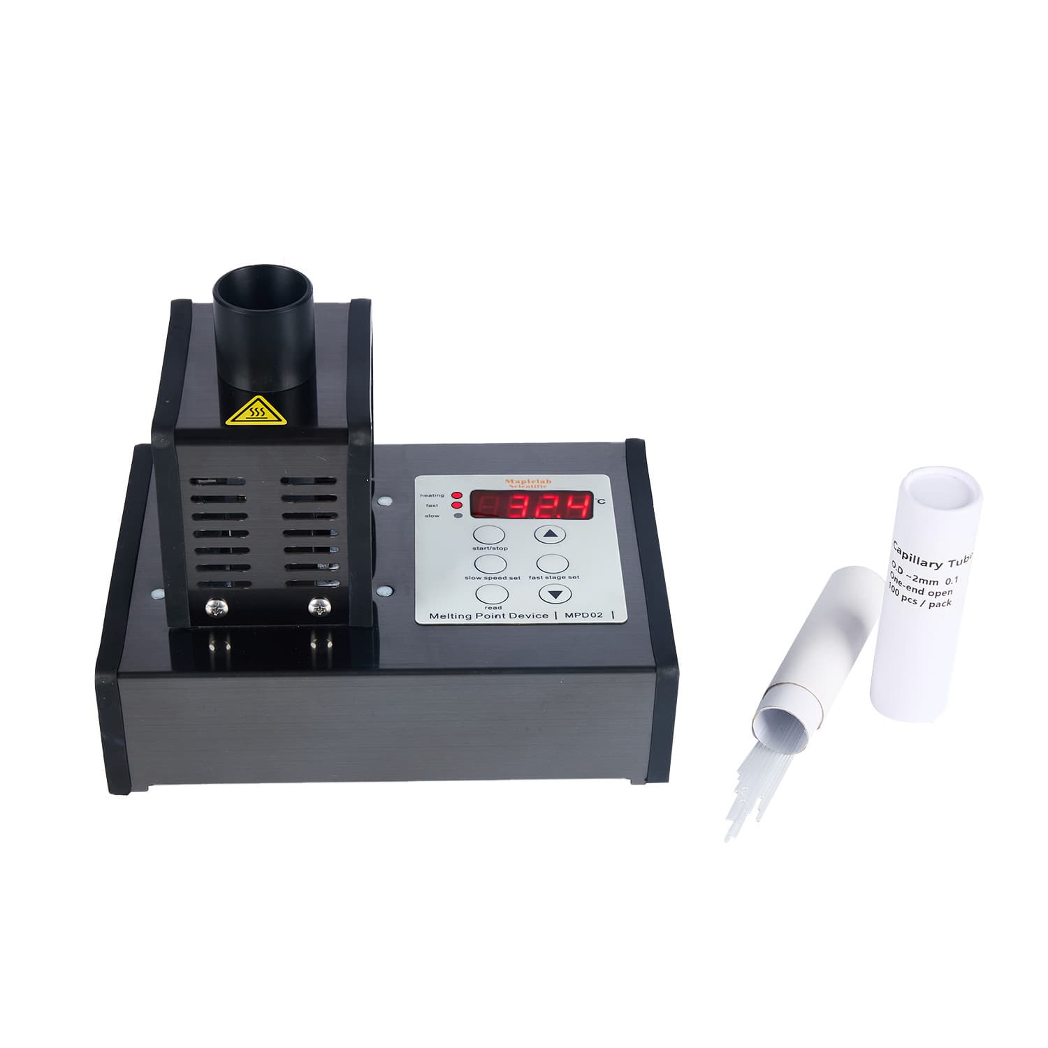 Capillary Method Digital Melting Point Apparatus with Internal Temperature Viewing MPD-03