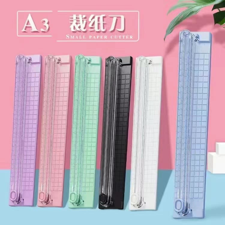 4-Blade Paper Trimmer Dual-Direction Cutting Tool Multi-Function Paper and Photo Cutter Small Manual