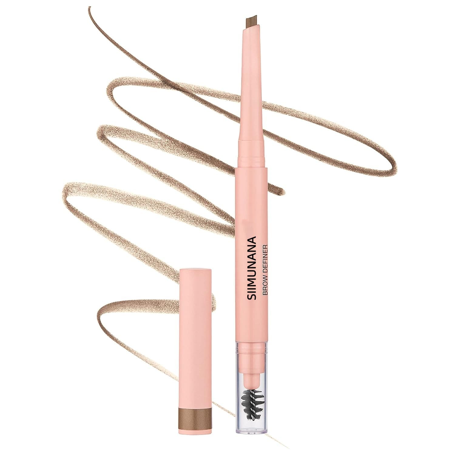 Cross-border TK popular makeup artist special eyebrow pencil with clear roots, waterproof and sweat-proof eyebrow pencil Eyebrow Pencil