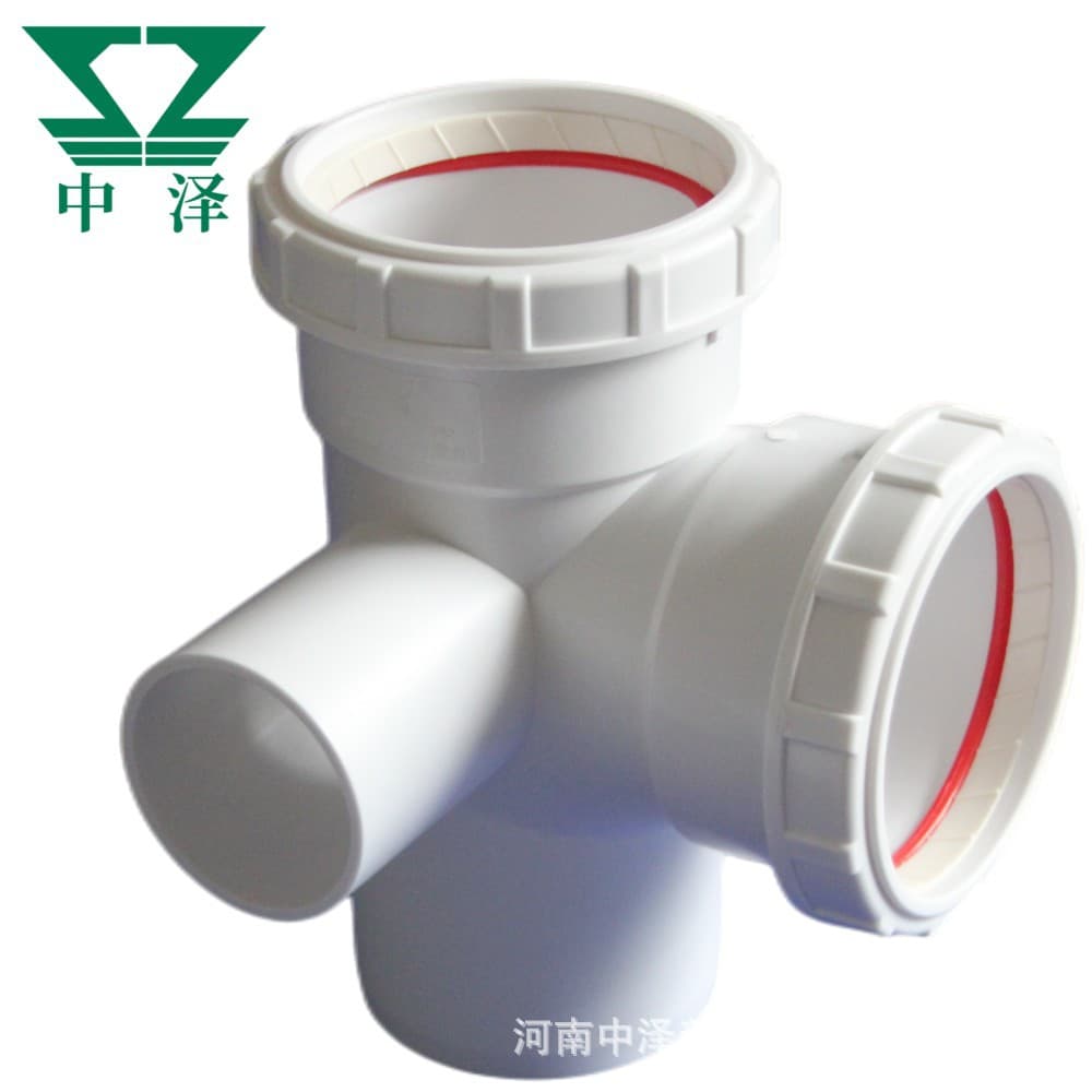 pp polypropylene silent drainage pipe same layer drainage manufacturer engineering project special threaded flexible socket pipe fittings