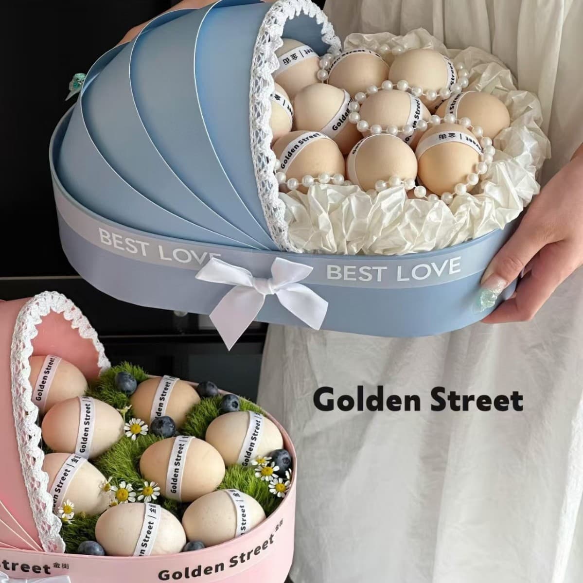 Creative Flower Gift Box Baby Cradle Birthday Gift Soap Flower Box Monthly Confinement Gift Box Floral Arrangement