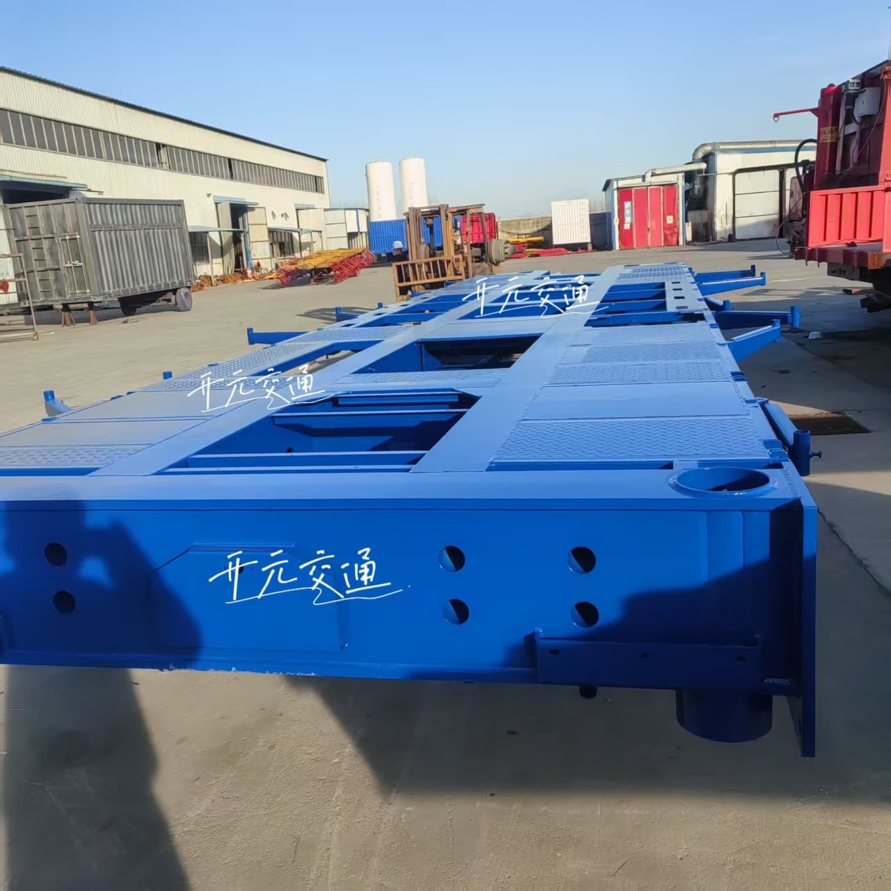 With a picture of the processing of the wellhead unit chassis walkway guardrail escalator front desk BOP room trailer