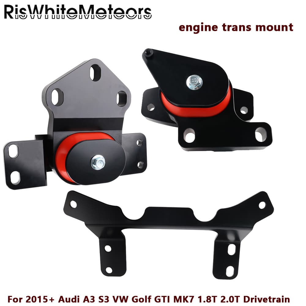 Transmission Engine Motor Mount Bracket Compatible with 15-19 VW Golf GTI MK 15-19 A3