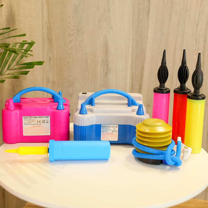 Wedding birthday party supplies balloon electric pump portable hand push pump balloon accessories