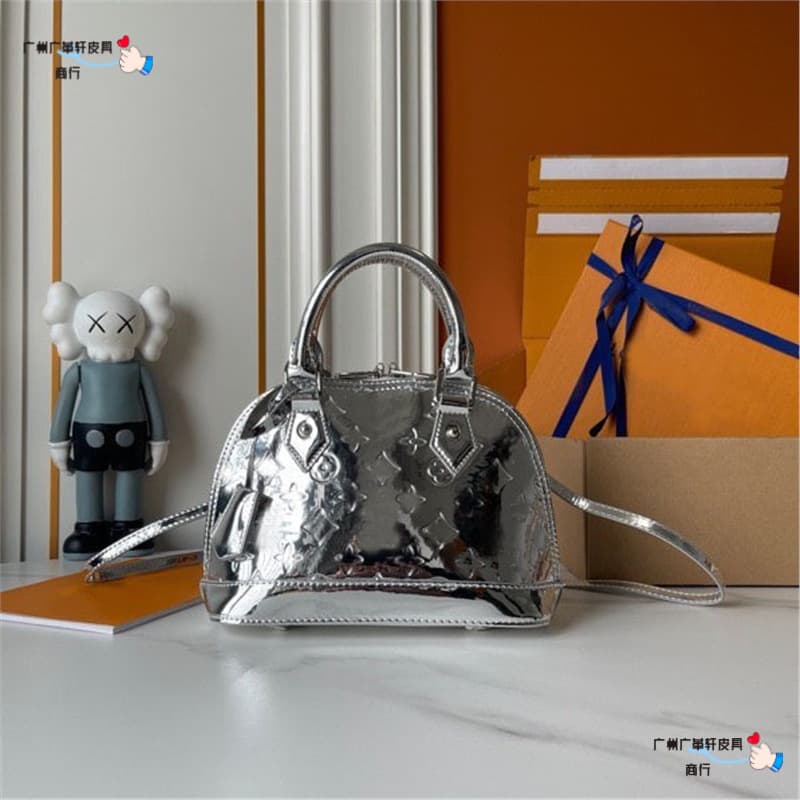 Lujia cross-border foreign trade foreign style retro crossbody bag popular shoulder 2025 handbag silver shell bag new style