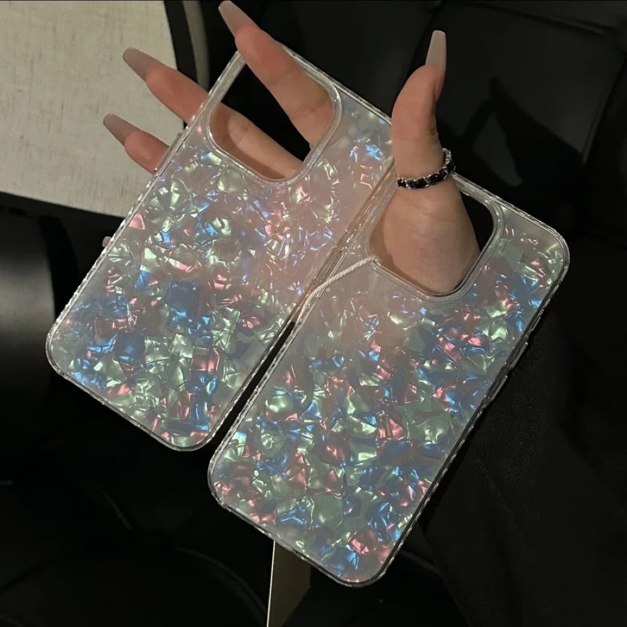Simple transparent shell paper 16.15/14/13promax mobile phone case 12pro/11 soft xr/xs transparent 8plus