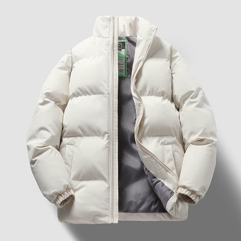 Winter Cotton Coat Men's Jacket My Men's Cotton Coat Trendy Brand Thickened Couple Women's Hong Kong Style Down Cotton Padded Jacket