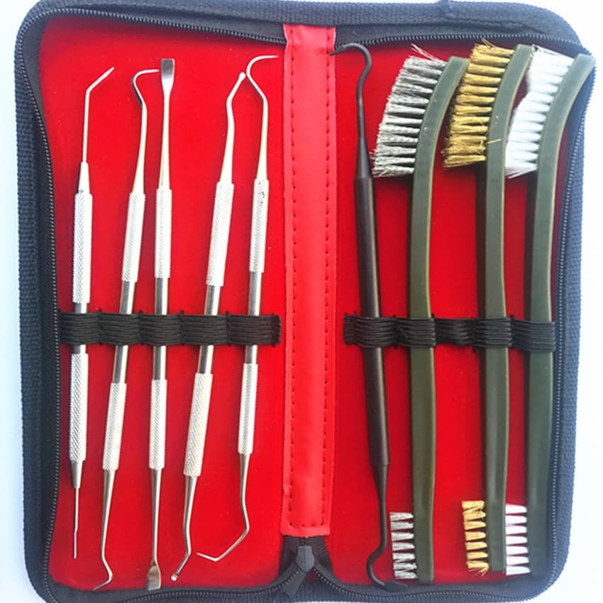 Pipe Cleaning Brush Set Car Brush Mechanical Gun Cleaning Suit For Pipes Vehicles