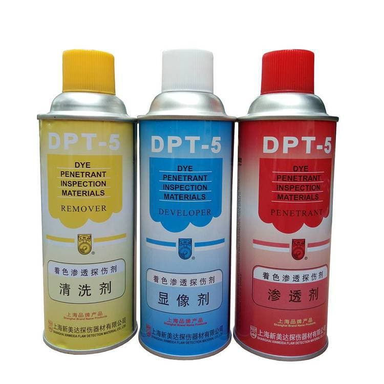 Xinmeida DPT-5 Color Penetrant Inspection Agent Metal Color Penetrant Inspection Agent Cleaner Developer Penetrant
