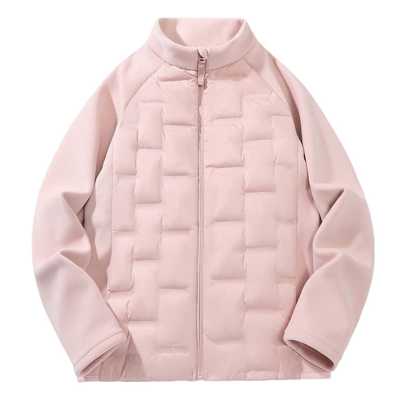 Luyifan 2025 Winter Children's Down Jacket Not Heavy Warm Not Bulky School Uniform Inner Layer