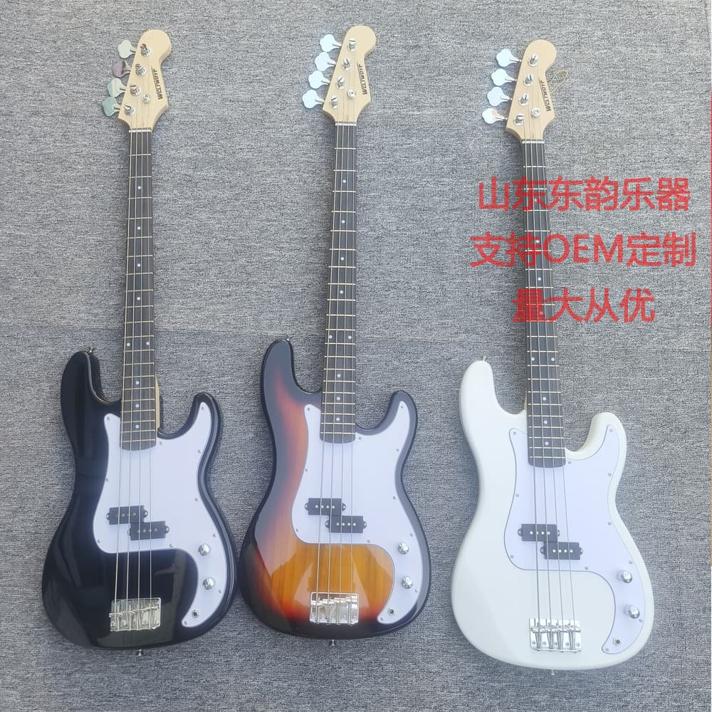 Cross-border bestseller; factory direct; Electric Bass Guitar Set for Beginners, Middle School Students, Bass Guitar