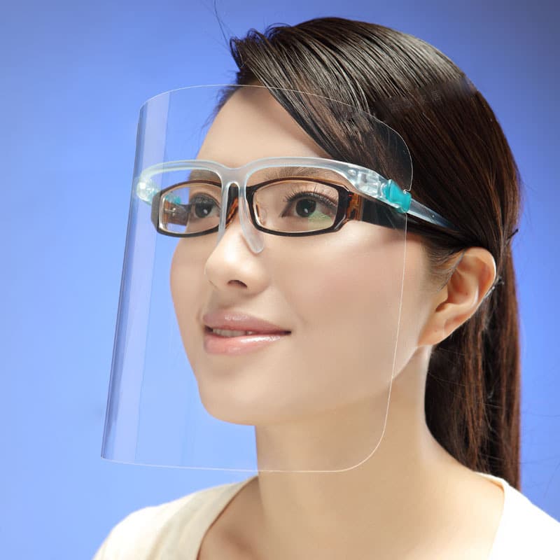 Anti-Droplet Face Shield Baoluona Kitchen Oil Splash Guard Isolation Face Shield Windproof Face Protection Anti-Splash Face Shield Anti-Fog
