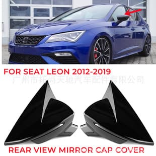 For SEAT Leon MK3 MK3.5 12-20 Car Modified Rear View Mirror Cover