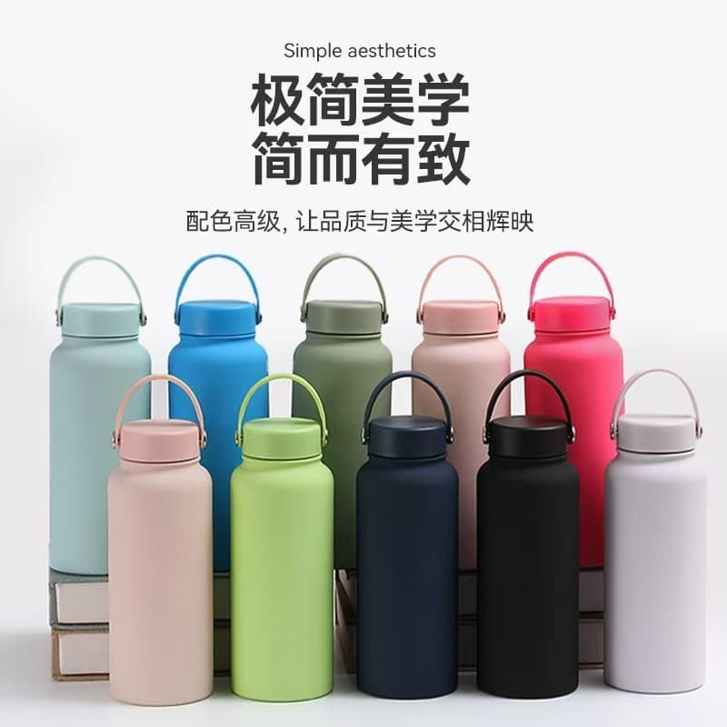 Cross-border American large-capacity kettle 304 stainless steel insulated cup outdoor portable water cup car sports space kettle
