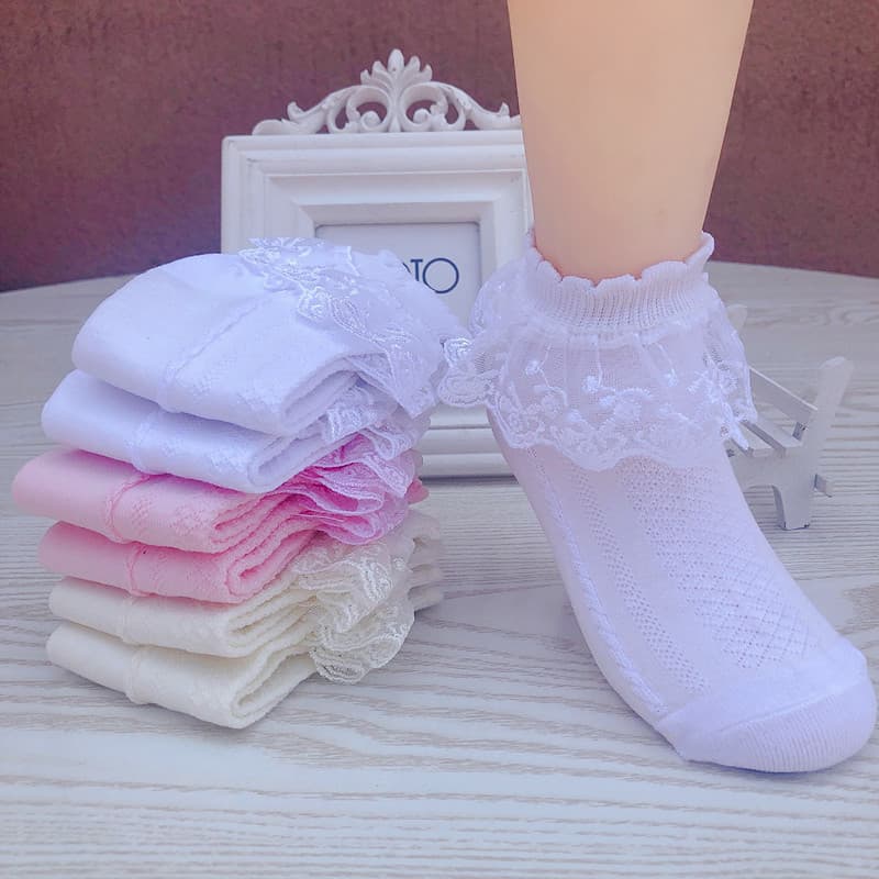 Children's Lace Socks - Purchase This Item