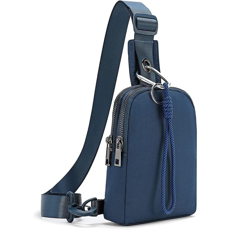 Cross-border New Mini Unisex Outdoor Crossbody Bag, Men's and Women's Chest Pack, Adjustable Shoulder Bag for Running