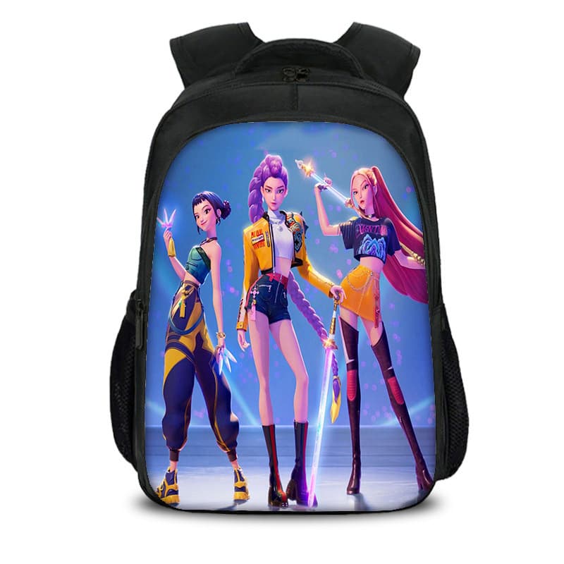Cross-border Huntrix Kpop3D three-dimensional starry sky bag witch hunter group primary and secondary school students large-capacity starry sky bag