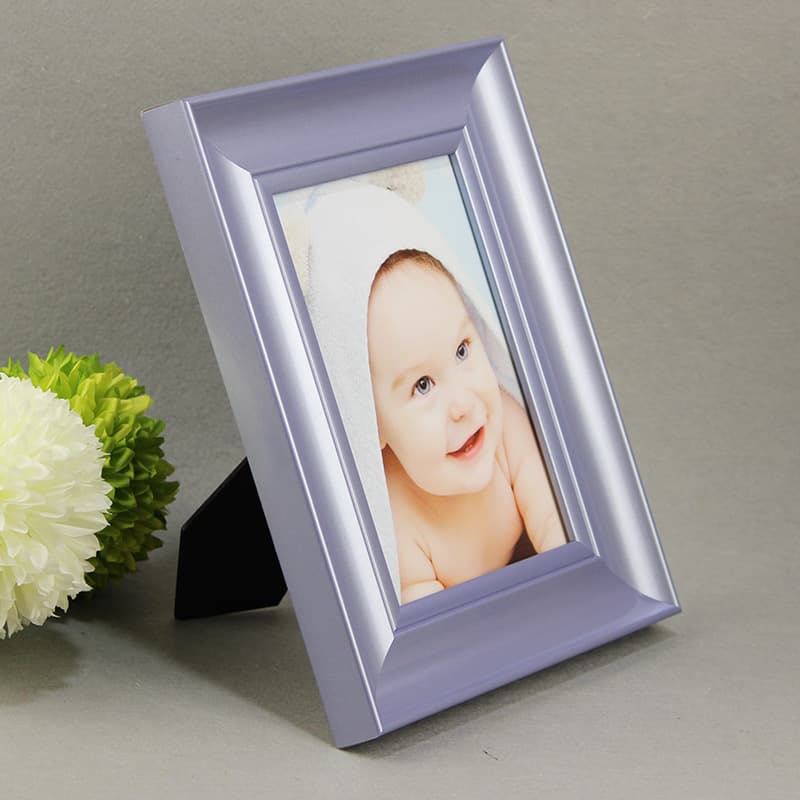 Lavender Photo Frame Classic Tabletop Seven Inch Picture Frame Studio Desk 7 Inch Frame Stand Photo Frame Thickened
