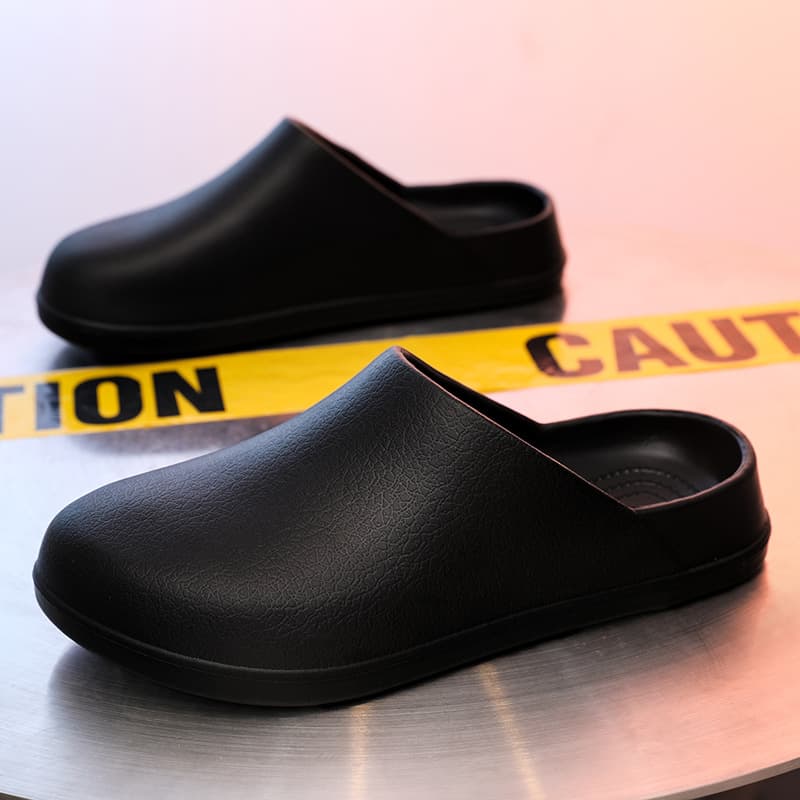 Summer New Soft Sole Cushioned Closed-Toe Slippers, Cross-border Large Sizes, Fashionable Leisure Shoes, Anti-slip, Anti-odor, Work Sandals