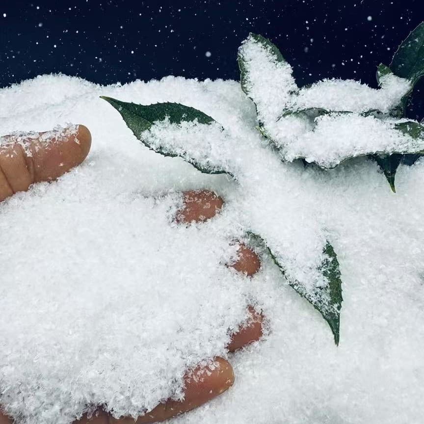 Artificial Snow for Christmas Scene Decoration, Snow Props, Plastic Snowflakes, Snow Powder, Dry Snow, Fake Snow (kg)