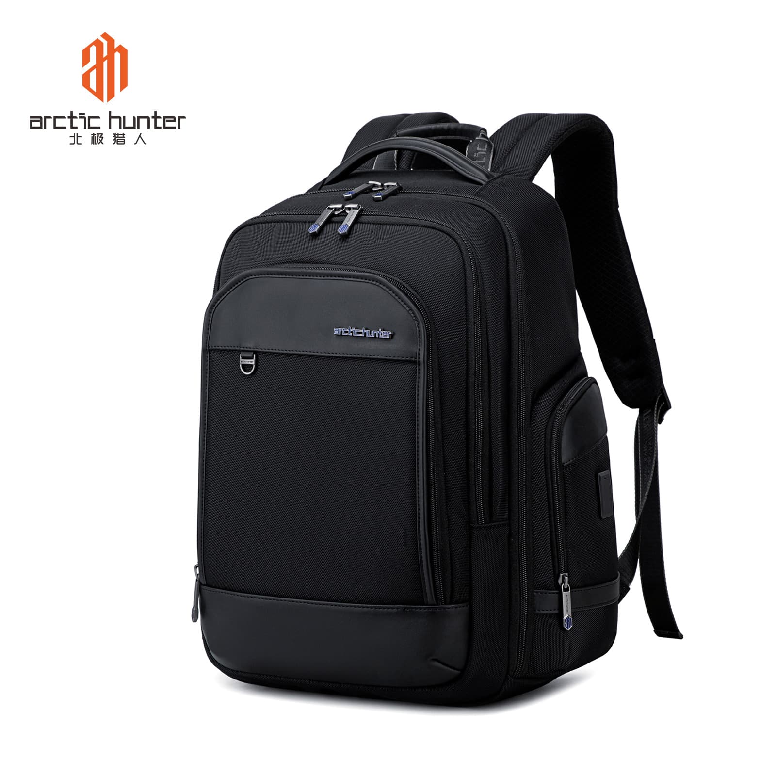 Guangzhou luggage high-end business backpack men's business trip backpack multi-functional large-capacity computer backpack