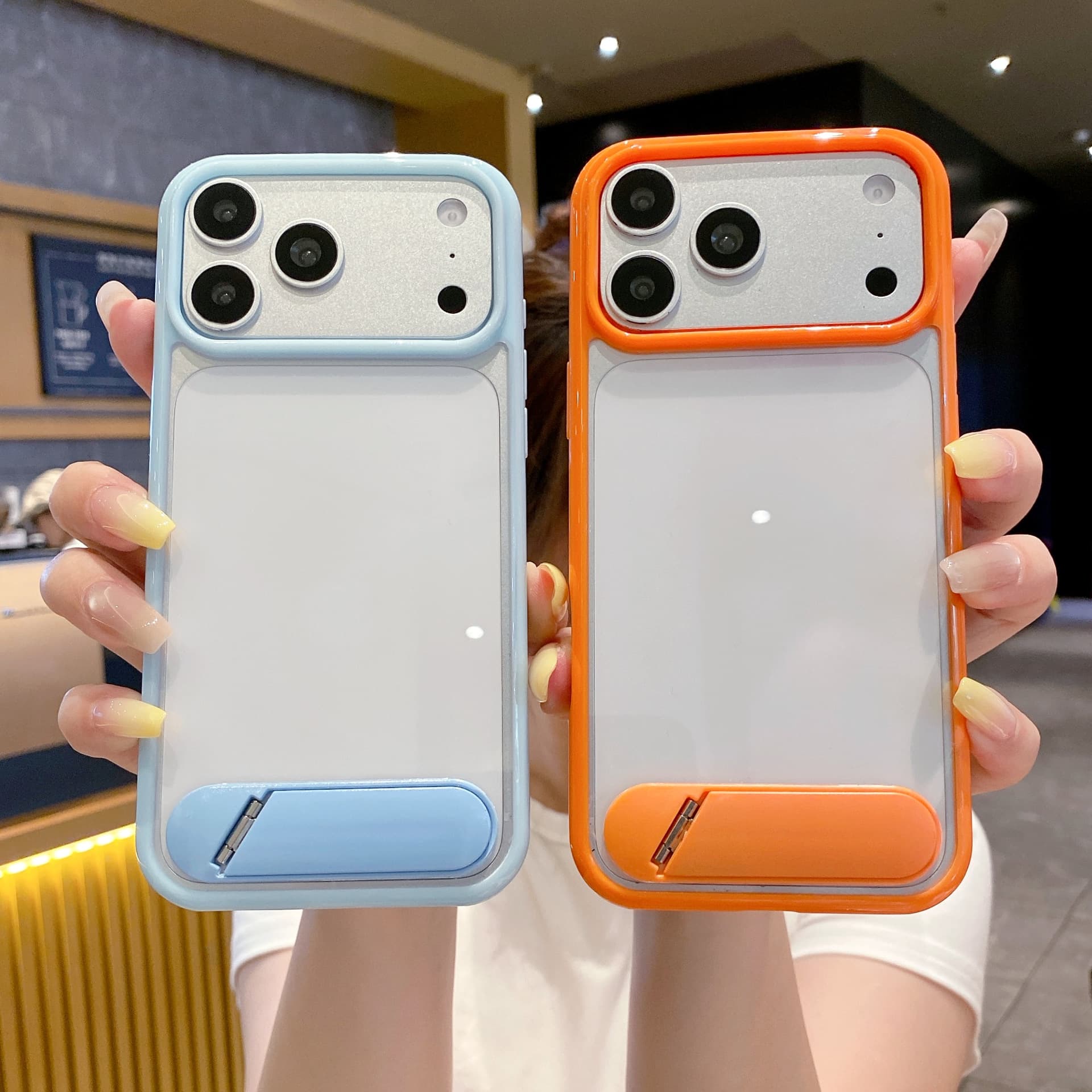 New Phone Case with Stand for iPhone 17 Pro Max, Summer Full Coverage Protective Case for iPhone 16, Wholesale