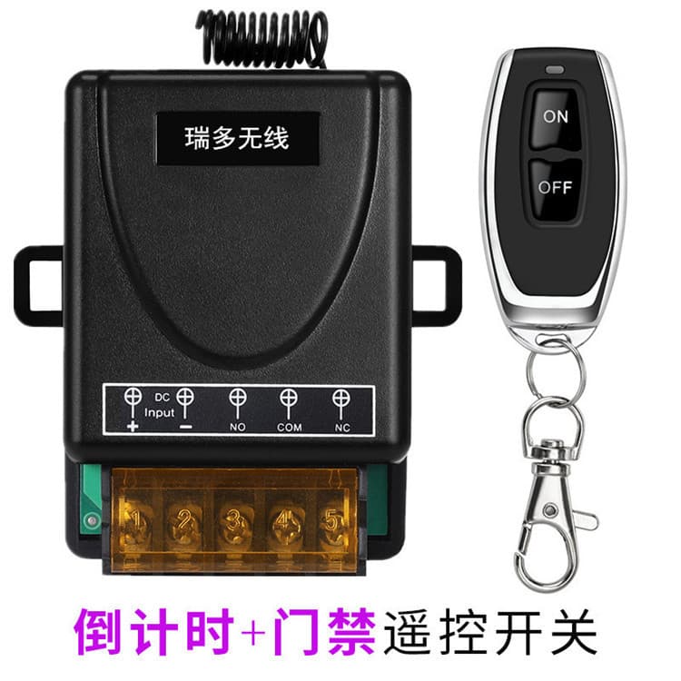 5min 10min 15min 3H Adjustable Delay Remote Switch 12V 24V Light Access Control Exit Button Remote