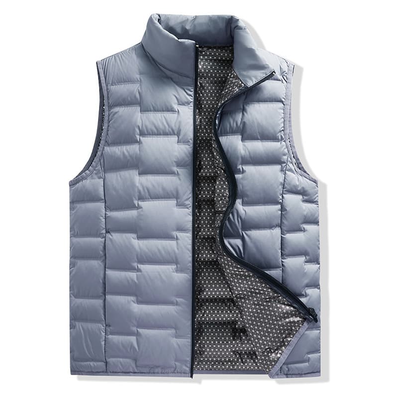 2024 Autumn/Winter Lightweight Down Jacket Couple's Vest, Graphene Heating Lining, Lightweight Basic Versatile