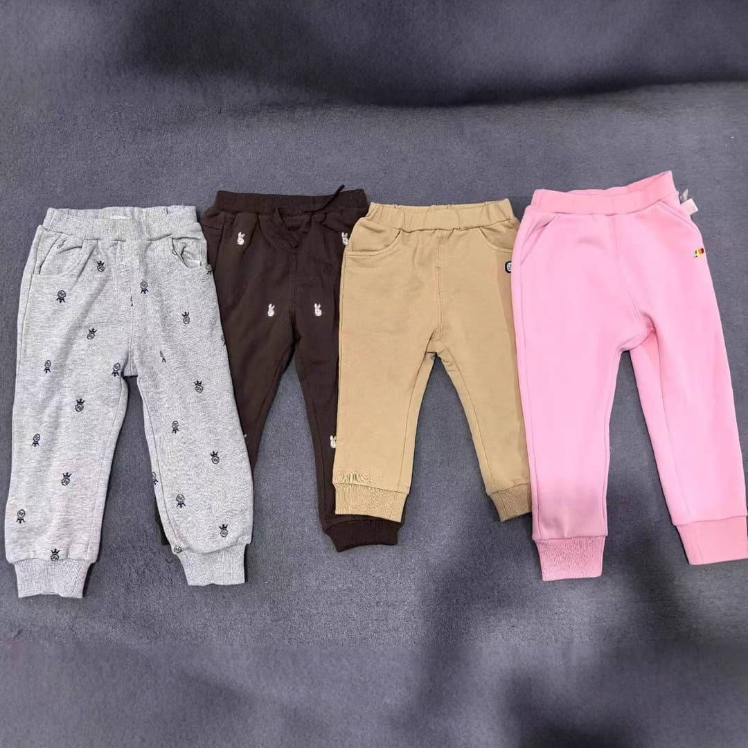 Baby sweatpants 2025 new casual trousers hot brands toddler joggers/pants